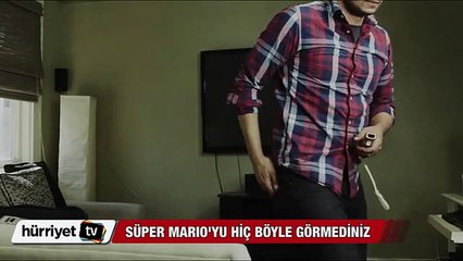 Süper Mario'yu hiç böyle görmediniz