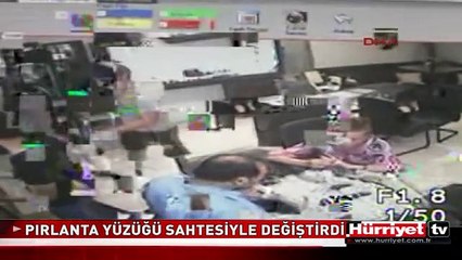 PIRLANTA YÜZÜĞÜ SAHTESİYLE DEĞİŞTİREN KAZAK TURİST TUTUKLANDI