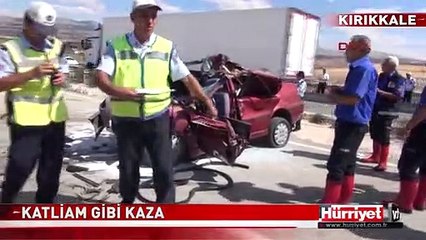 KATLİAM GİBİ KAZA!! AYNI AİLEDEN 5 KİŞİ ÖLDÜ