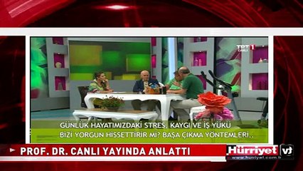 PROF. DR. KONUŞTU TRT'DE BUZ GİBİ HAVA ESTİ