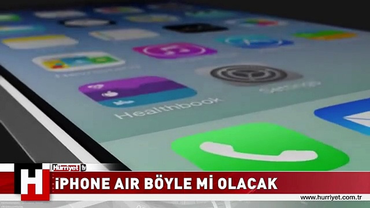 iPHONE AIR BÖYLE Mİ OLACAK