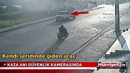 MİNÜBÜS ŞOFÖRÜ BÖYLE UYUDU