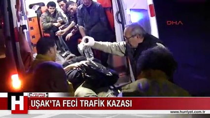 YOLCU OTOBÜSÜ DEHŞET SAÇTI: 24 YARALI