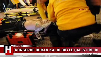 KLARNET SANATCISININ KONSERDE DURAN KALBİ BÖYLE ÇALIŞTIRILDI