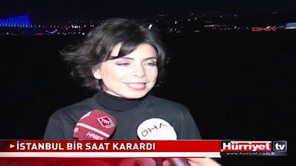 İSTANBUL BİR SAAT KARARDI