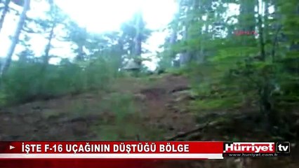 F-16 UÇAĞININ DÜŞTÜĞÜ BÖLGE