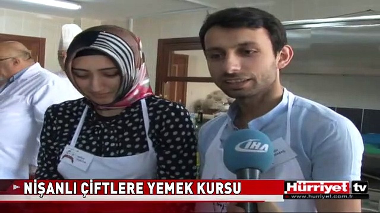 NİŞANLI ÇİFTLERE YEMEK KURSU