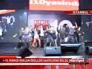 10. KIRMIZI REKLAM ÖDÜLLERİ SAHİPLERİNİ BULDU