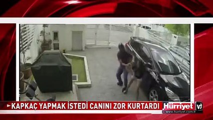 GENÇ KIZ KAPKAÇÇIYI FENA BENZETTİ