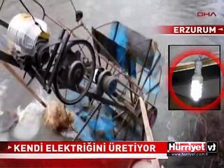 KENDİ ELEKTRİĞİNİ KENDİ ÜRETİYOR