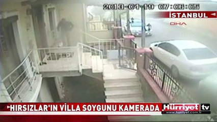 LÜKS VİLLAYI BÖYLE SOYDULAR
