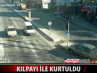 İLGİNÇ KAZALAR MOBESE'YE YANSIDI