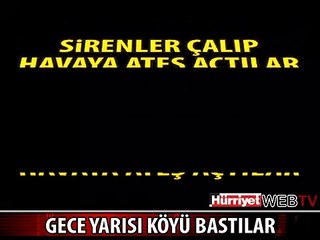 İSRAİL ASKERLERİ EĞLENCE İÇİN GECE YARISI KÖY BASTILAR