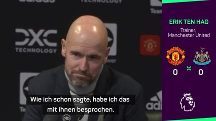 Ten Hag nach Remis: "Jeder hat das Spiel gesehen"