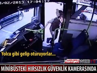 HIRSIZLIK ANI SANİYE SANİYE KAMERADA