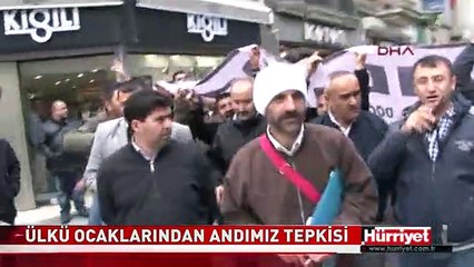 ÜLKÜ OCAKLARINDAN ANDIMIZ TEPKİSİ