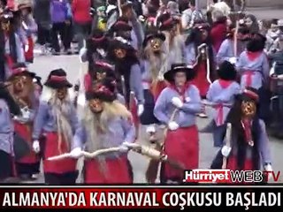 ALMANYA'DA KARNAVAL COŞKUSU
