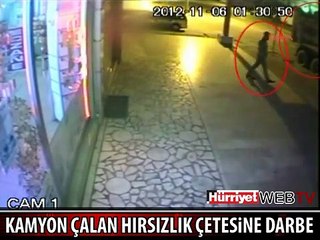 10 KAMYON ÇALAN HIRSIZLIK ÇETESİNE DARBE