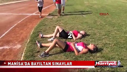 MANİSA'DA BAYILTAN SINAV