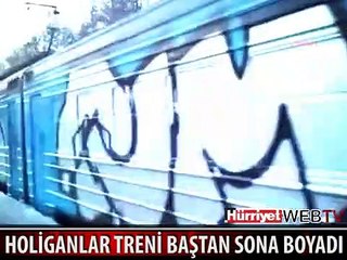 YOLCU TRENİNE BAKIN NE YAPTILAR