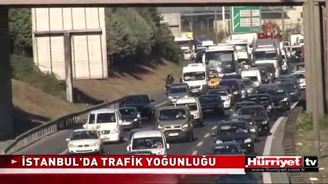 İSTANBUL'DA TRAFİK YOĞUNLUĞU