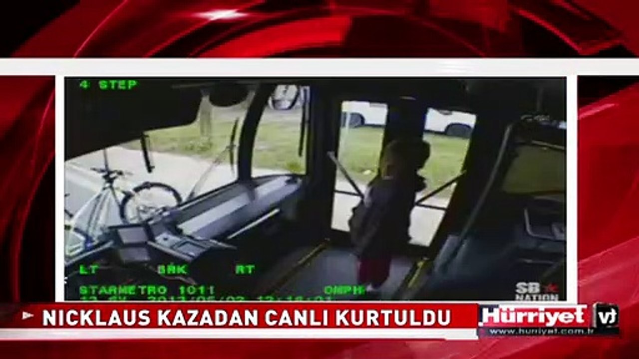 ABD'Lİ OYUNCUNUN KORKUNÇ KAZA ANI KAMERADA