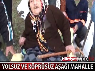 AŞAĞI MAHALLENİN YOL VE KOPRU ÇİLESİ