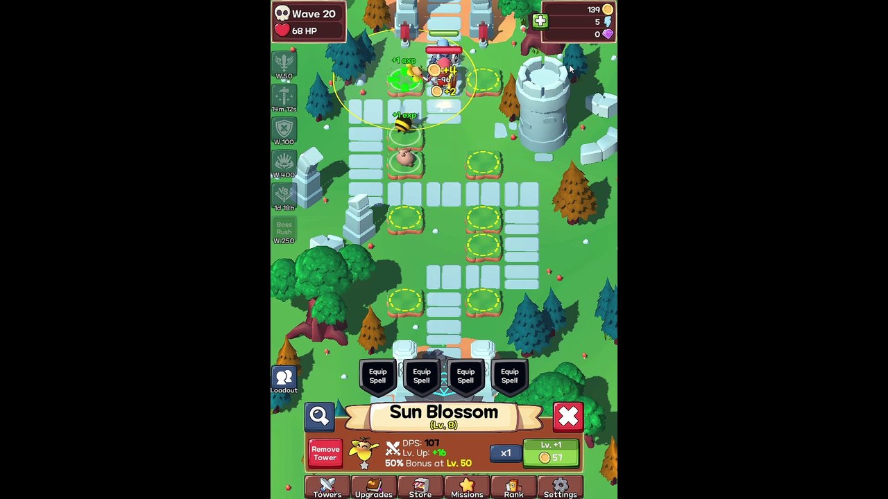 Idle Monster TD_ Evolved - gameplay