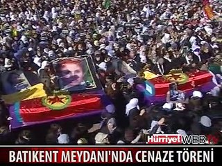 3 PKK'LI KADIN İÇİN DİYARBAKIR'DA TÖREN
