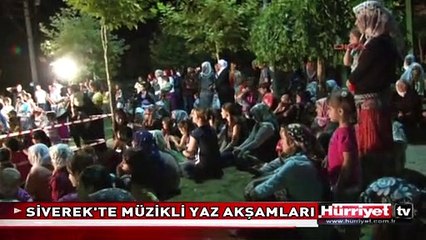 SİVEREK'TE MÜZİKLİ YAZ AKŞAMLARI