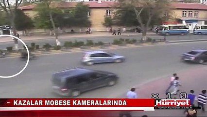 GAZİANTEP'TEKİ KAZALAR MOBESE'DE