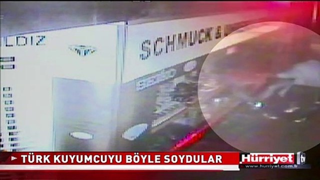 TÜRK KUYUMCUYU BÖYLE SOYDULAR