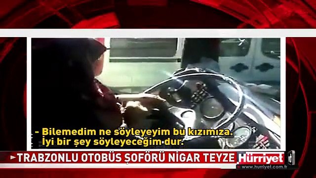 OTOBÜS ŞOFÖRÜ NİGAR TEYZE REKOR KIRIYOR