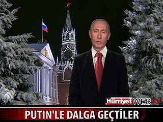 PUTIN İLE BÖYLE DALGA GEÇTİLER