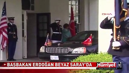 BAŞBAKAN ERDOĞAN BEYAZ SARAY'DA
