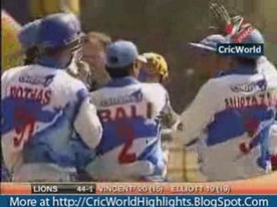 ICL: 6th Match - Part 1 Lions v Giants Hilites