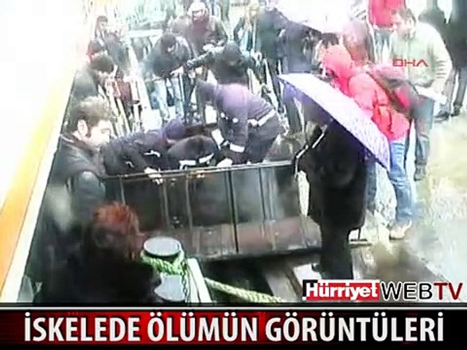 BEŞİKTAŞ İSKELESİNDE DEHŞET