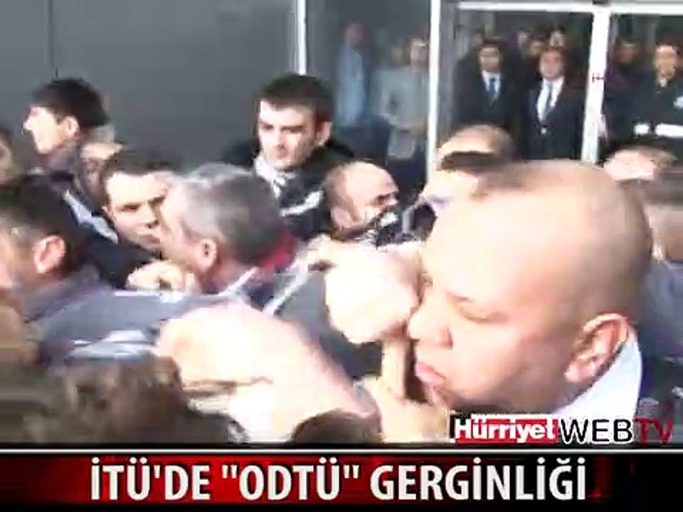 İTÜ'DE "ODTÜ" GERGİNLİĞİ