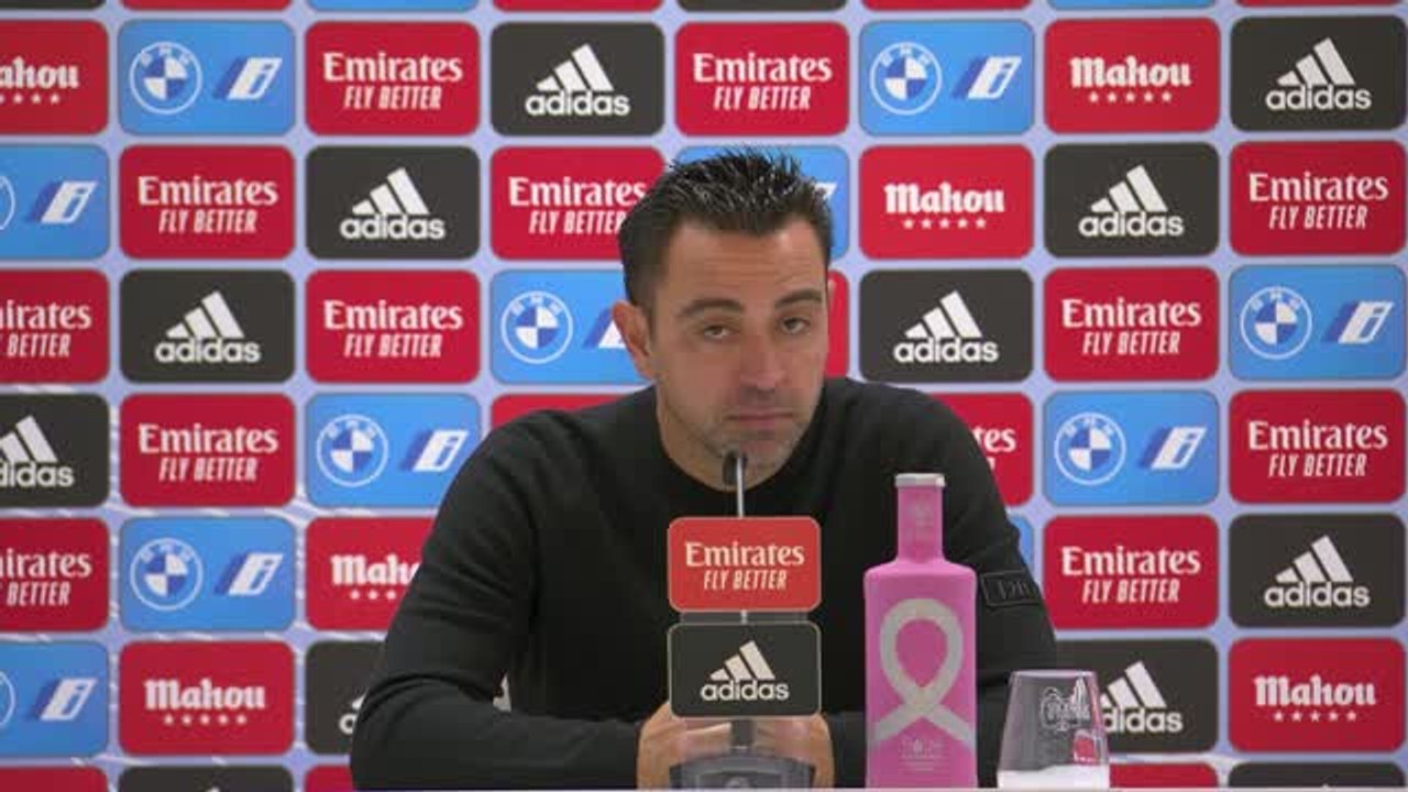 Xavi nach Clasico-Niederlage: 'Ich bin enttäuscht'