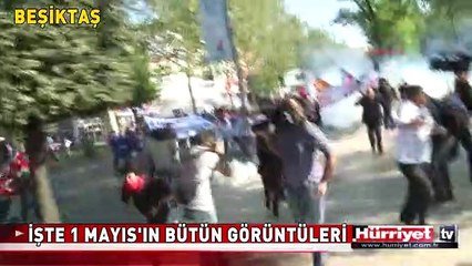 İŞTE İSTANBUL'DAKİ 1 MAYIS'IN TÜM GÖRÜNTÜLERİ