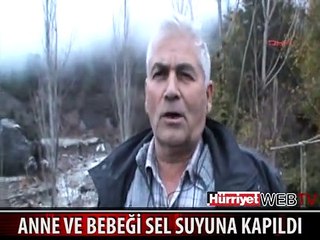 YAYA KÖPRÜSÜNDEN GEÇERKEN SEL SUYUNA KAPILDILAR