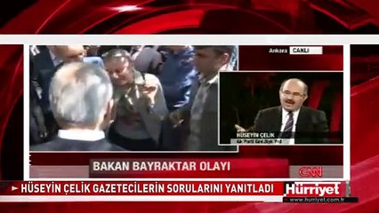 HÜSEYİN ÇELİK CANLI YAYINDA GAZETECİLERİN SORULARINI CEVAPLADI
