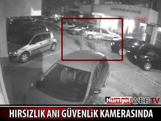 KAFE HIRSIZLARI BÖYLE GÖRÜNTÜLENDİ