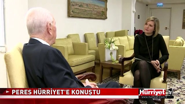 SIMON PERES HÜRRİYET'E KONUŞTU: GEÇMİŞ ÖLÜDÜR!