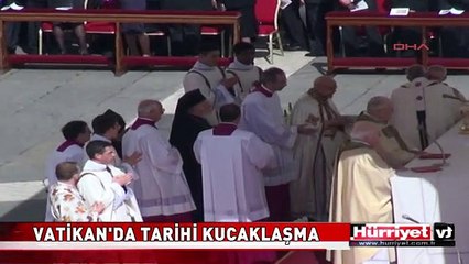 BARTHOLOMEOS, YENİ PAPA İLE İLK KEZ BİR ARAYA GELDİ