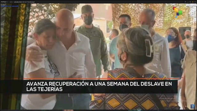 teleSUR Noticias 17:30 16-10: En Las Tejerías, luego de 8 días, avanza la recuperación