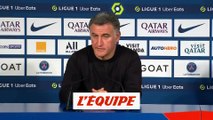 Galtier : « Je suis satisfait » - Foot - L1 - PSG