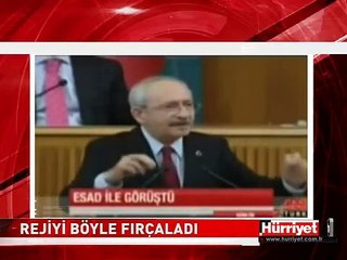 CANLI YAYINDA REJİYİ BÖYLE FIRÇALADI