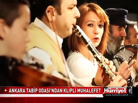 ANKARA TABİP ODASI'NDAN KLİPLİ MUHALEFET