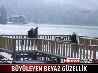 BOLU GÖLCÜK'TE BEYAZ GÜZELLİK